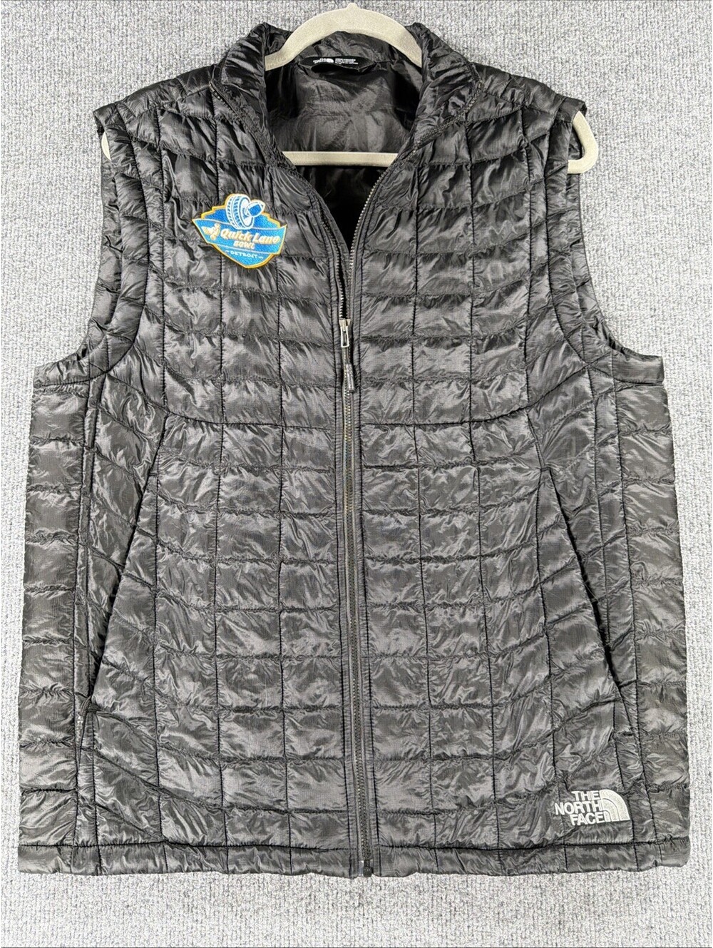 The North Face ThermoBall Trekker Vest-Quick Lane Bowl Patch- Men's Medium